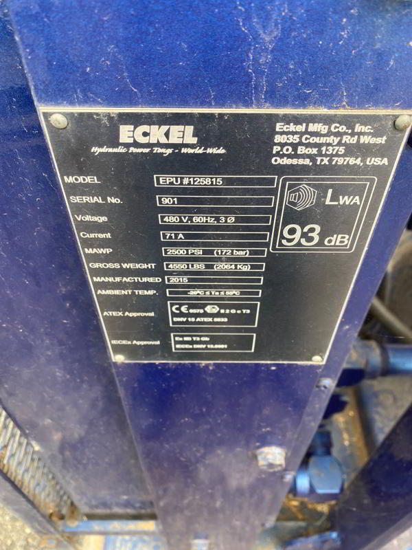 ECKEL 14” Tong Package unused from Pelican Oil Tools